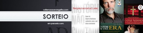 Resultado do Sorteio de 2 kits com 3 livros de Walter McAlister (Editora Anno Domini)